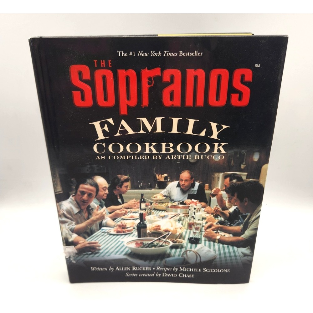 Sopranos Family Cookbook As Compiled by Artie Bucco by Michele Scicolone 1st Ed